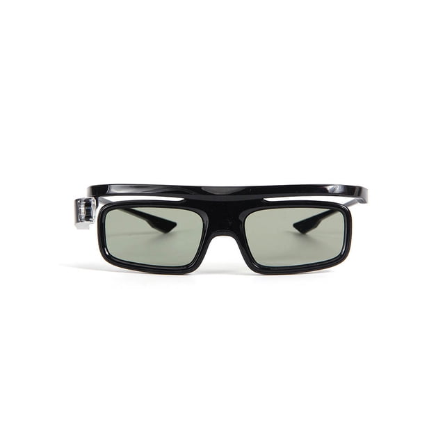 Jumpingount Gafas 3D Obturador activo Mano de obra fina Operación simple de larga duración Carga USB Gafas de película de seguridad recargables Lentes Jumpingount AP018874-00