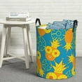 thumbnail image 6 of ZICANCN Laundry Basket Organizer, Funny Pineapple Cute Doodle Collapsible Hamper for Bathroom Bedroom Laundry Room, Small Size, 6 of 7