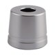 thumbnail image 1 of Soporte/base para maquinilla de afeitar de seguridad, soporte para maquinilla de afeitar de aleación de aluminio, gris plateado, 1 of 5