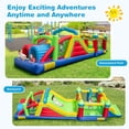thumbnail image 4 of Bountech Inflatable Obstacle Course Bounce House with Tunnels Bounce Area Blower Excluded, 4 of 9