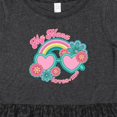 thumbnail image 4 of Inktastic Nana Loves Me Girls Granddaughter Girls Toddler Dress, 4 of 5