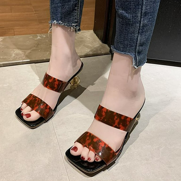 Walmart hotsell leopard sandals
