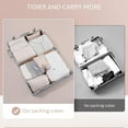 thumbnail image 4 of 8 Set Packing Cubes Luggage Packing Organizers for Travel Accessories, 4 of 6