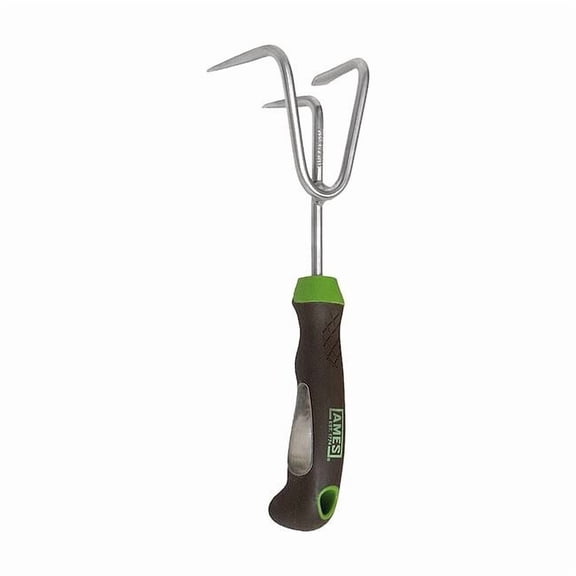 Ames Hand Cultivator,SS Blade,Ergonomic 24452GR