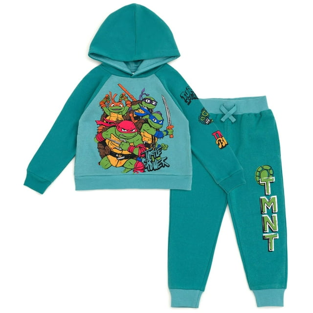 Traje Teenage Mutant Ninja Turtles para niños grandes, color verde azulado de 10 a 12 años