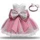 thumbnail image 1 of 9M Vestido de 12m para niña, vestido de 1 año de cumpleaños, vestido de bautizo para recién nacido, vestido para niña pequeña, Vestidos de bautismo para niño pequeño, 1 of 5
