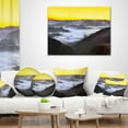thumbnail image 3 of Designart Foggy Sunrise Over Mountains - Landscape Printed Throw Pillow - 18x18, 3 of 4