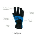thumbnail image 3 of Maverick Industries 3 Pack Work Gloves- One Blue Pair, One Green Pair, One Yellow Pair, Size Small, 3 of 4
