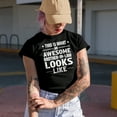 thumbnail image 2 of This Is What an Awesome Brother-In-Law Looks Like, Bro of Wife or Husband, Black T-Shirt, Large, 2 of 5
