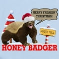 thumbnail image 2 of CafePress - Honey Badger Merry Freakin' Christmas Infant Bodys - Baby Light Bodysuit, Size Newborn - 24 Months, 2 of 4