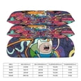 thumbnail image 2 of Adventure Time 3 Pieces Bedding Set 3D Printed Lightweight Bed Quilt Set Comforter Cover Set for Girls Kids Teens, 1 Quilt Cover 2 Pillowcases 86"x70", 2 of 8