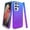 Blue Purple Gradient, variant on Samsung Galaxy S21 Ultra 5G Case, Rosebono Hybrid Bling Glitter Sparkle Gold Purple Gradient Transparent Fashion Cute Colorful TPU Skin Cover Case for Samsung Galaxy S21 Ultra 5G