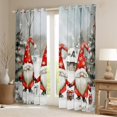 thumbnail image 2 of Castle Fairy Kawaii Gnome Curtains Pack Of 2 (42X84 Each) for Teens Women Men,Merry Christmas Snowflake Curtains Blackout,Happy New Year Bedroom Curtains,Luxury Bedroom Decor, 2 of 6
