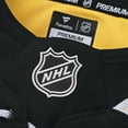 thumbnail image 5 of Men's Fanatics Charlie McAvoy Black Boston Bruins Home Premium Jersey, 5 of 6