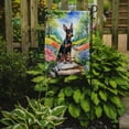 thumbnail image 2 of Manchester Terrier Spring Path Garden Flag 11.25 in x 15.5 in, 2 of 5