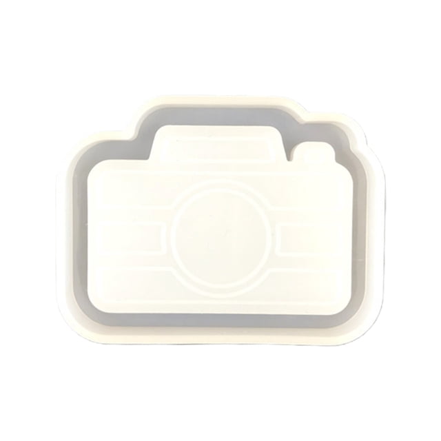 Techinal Camera Quicksand Keychain Epoxy Resin Mold Mirror Earrings Necklace Silicone Mould DIY Crafts Jewelry Pendants