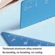thumbnail image 3 of Juego de geometría con regla recta duradera y gruesa de 15 cm, regalo de papelería de matemáticas para estudiantes y niños, 3 of 5
