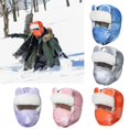 thumbnail image 2 of Furs Lined Kids Hat Wind Resistant Earflap Hat Comfortable Kids Trapper Hat for Enhancing Wind Protecting Purple, 2 of 5