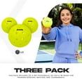 thumbnail image 2 of Franklin Sports X-40 Outdoor Pickleballs - Official Size - Optic - 3 Pack, 2 of 15
