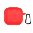 thumbnail image 1 of GadgetCom Replacement Case Compatible with Apple AirPods 4 , Shockproof Silicone Earbuds Pouch Cover With Clip Hook, 1 of 2