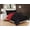 Black/Burgundy, variant on Goose Down Close Out Deal , High Quality 3pc Comforter Set-Twin,Twin XL, Black/Burgundy