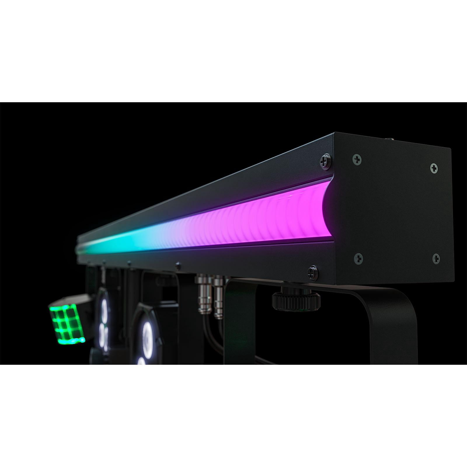 Chauvet DJ GigBAR 3 ILS 3-in-1 Effect Lighting System 2-Pack with Fog Machine & Controller Package