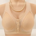 thumbnail image 2 of WCJM Up To 50% Off Bra No Muffin Hipster Panties Cotton Bra Beige,42, 2 of 5
