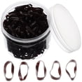 thumbnail image 1 of 500 Pcs Élastiques à Cheveux Jetables Accessoires pour Filles, 1 of 8