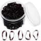 thumbnail image 1 of 500 piezas de cabello desechable Cabello Cabello Cabina elástica Caja de goma Accesorios para el cabello, 1 of 6