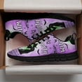 thumbnail image 3 of Halloween Warning Witch Property Running Shoes Sneakers Mesh Black Size 8, 3 of 5