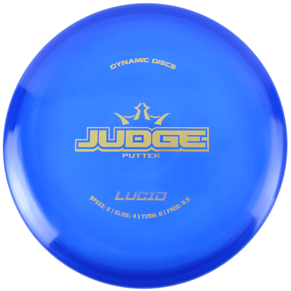 Dynamic Discs Lucid Judge 173-176g Putter Golf Disc [Colors may vary] - 173-176g