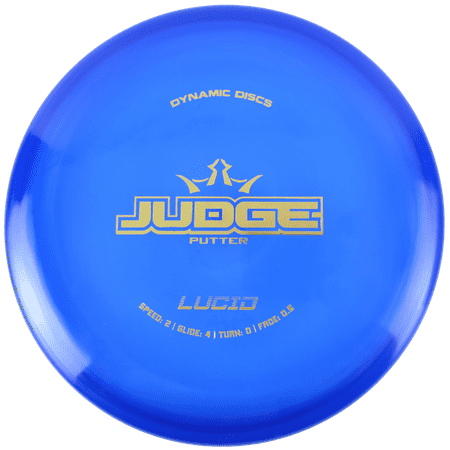 Dynamic Discs Lucid Judge 173-176g Putter Golf Disc [Colors may vary] -