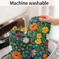 thumbnail image 5 of Pioneer Flower Floral Print Pattern Bathroom Rugs Mat, Non Slip Microfiber Bathroom Rug with Rubber Backing, Soft Mats for Bathroom Floor Tub Shower, 17"x30", 5 of 5