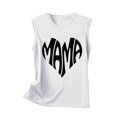 thumbnail image 4 of Boovnll Débardeurs pour Femmes, T-Shirt Sans Manches à Col Rond Imprimé Mode pour Femmes, Débardeur pour Femmes, 4 of 4