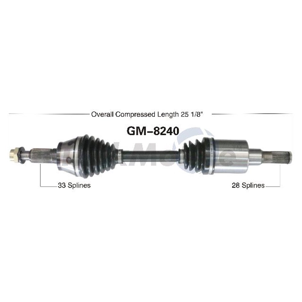 OE Replacement for 20062010 Hummer H3 Front Right CV Axle Shaft