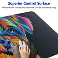 thumbnail image 3 of Heduofu Colorful Yorkie Terrier Dog Mouse Pad Cute Puppy Dog Lover Gifts - Dad, Mom Gifts for Dog Owner, Pet Lovers - Funny Animal Mouse Mat for Office/Home 31.5x11.8 in, 3 of 6