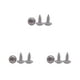 thumbnail image 2 of Scienceny 50 piezas de tornillos autorroscantes de cabeza cruzada, tornillos, pernos, pieza de repuesto, accesorio de mantenimiento profesional Type1 NO1, 2 of 6