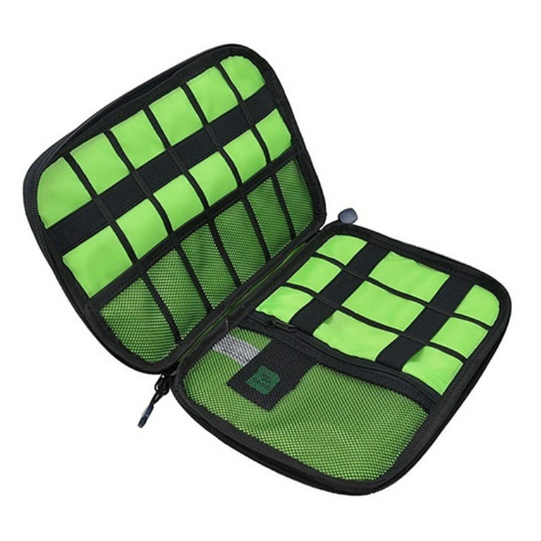 Electronics Travel Organizer Storage Bag Waterproof Carrying Case, Electronics Accessories Bag, Compact Cable Organizer, Portable Cord Organizer