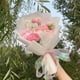 thumbnail image 3 of Kawaii Hello Kitty Cat Dolls With Artificial Flowers Creative Sanrio Bouquet Christmas Valentine Birthday Graduation Gifts, 3 of 5