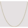 thumbnail image 2 of 14K Yellow Gold 1.2mm D/C Beaded Pendant Chain (20 X 1.2) Made In South Africa pen247-20, 2 of 5