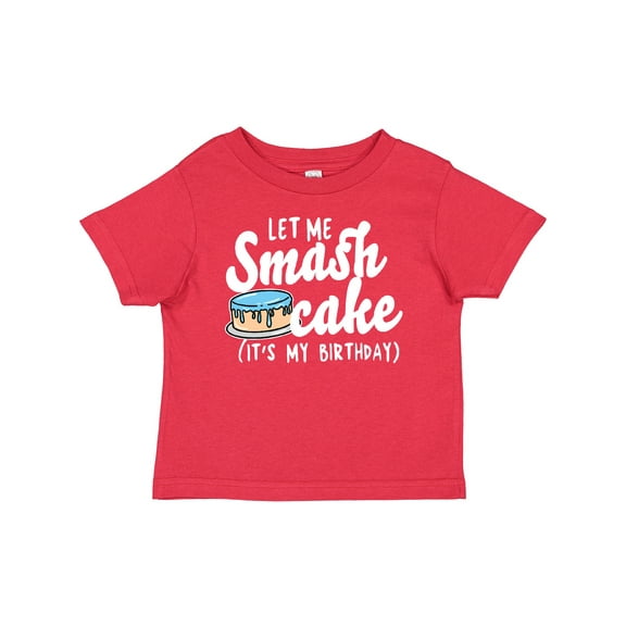 Inktastic Let Me Smash Cake Its My Birthday Boys Baby T-Shirt