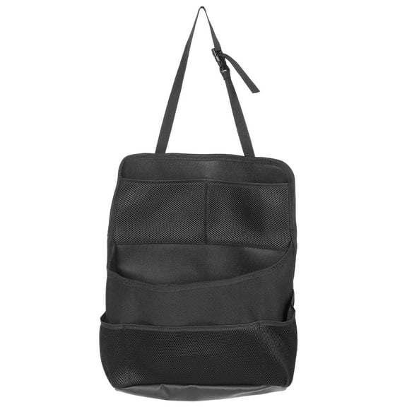 Worgeous  Seat Back Organizer Backseat Storage Car Seats Travel Black