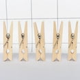 thumbnail image 2 of stanreset 100pcs 25mm Mini Natural Wooden Clips for Photo Clips Craft Decoration Clips, 2 of 9