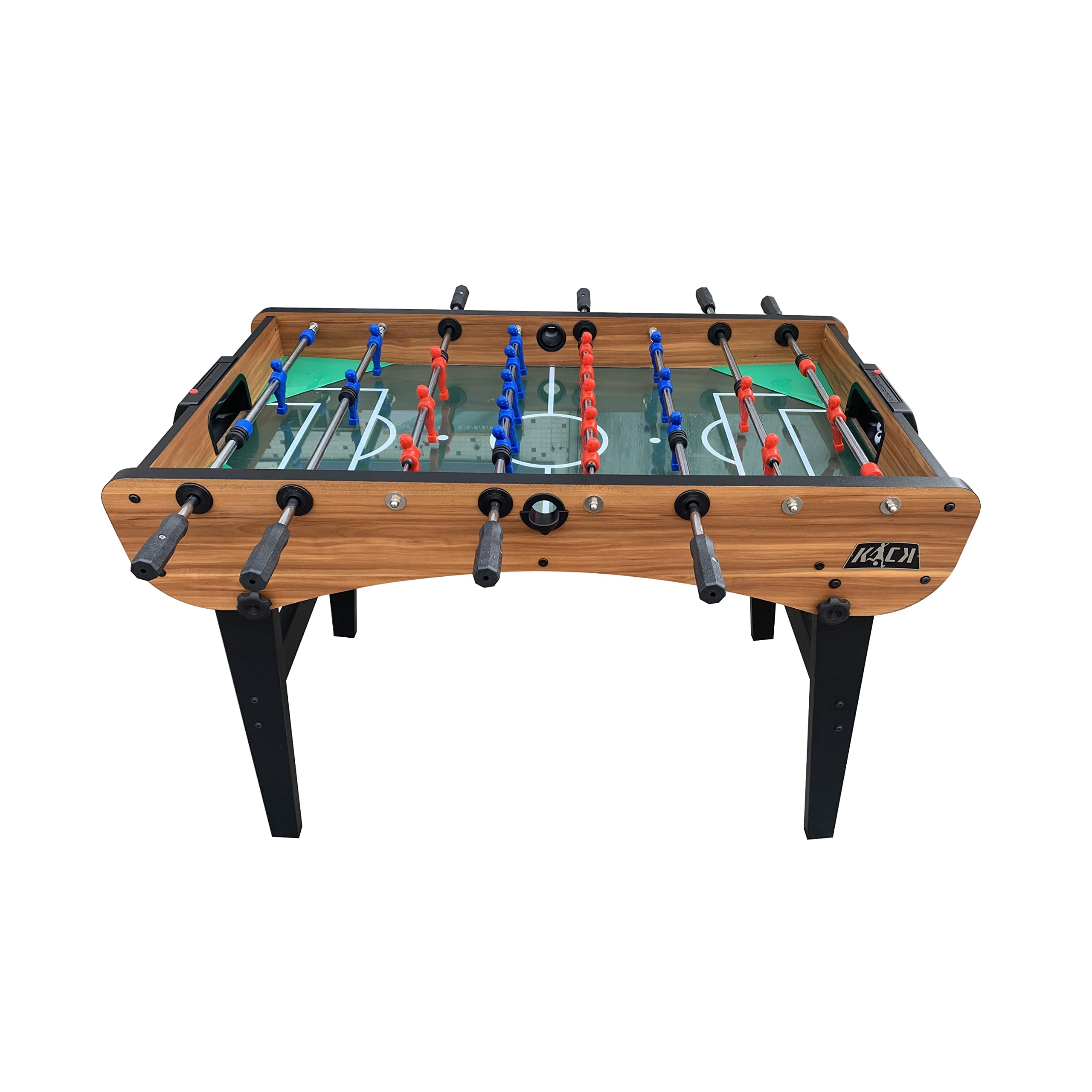 KICK Phoenix 55″ Folding Foosball Table (Brown)
