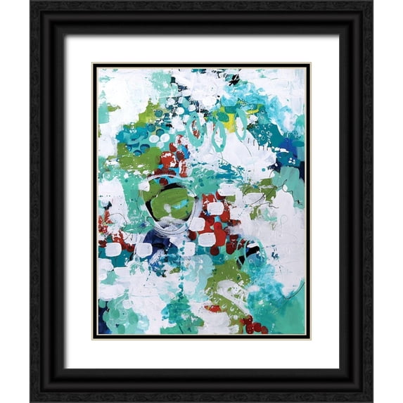 Allemand, Sue 20x24 Black Ornate Wood Framed with Double Matting Museum Art Print Titled - A Joyful Noise II