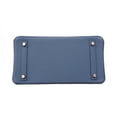 thumbnail image 3 of Pre-Owned Hermes Birkin 30 Togo Blue Brighton Handbag, C Stamp, Women's, 3 of 9