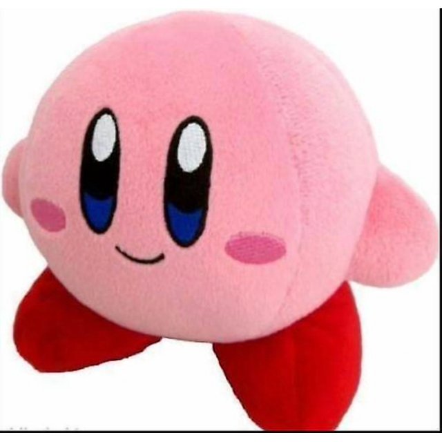 Muñeco de peluche para Nintendo Game Kirby, pose suave para niños, 15 cm