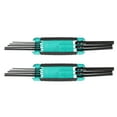 thumbnail image 2 of Folding Hex Wrench, Hex Wrench 2Pcs Portable 8 In 1 With Ball Head For Tighten Remove Screws, 2 of 8