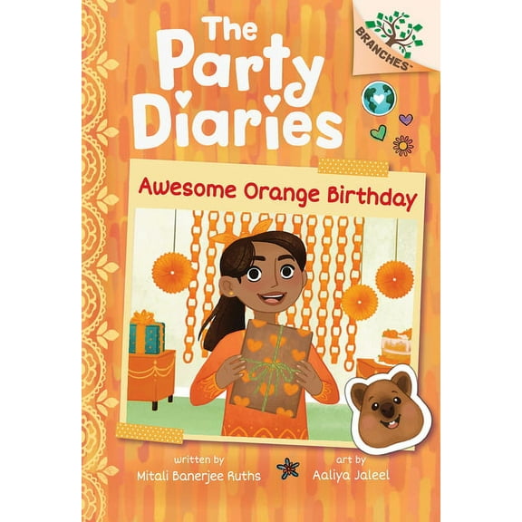 The Party Diaries Awesome Orange Birthday: A Branches Book (the Party Diaries #1): Volume 1, (Hardcover)