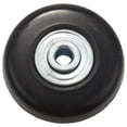 thumbnail image 4 of 2set 45x19mm Luggage Suitcase / Inline Outdoor Skate Replacement Wheels Black, 4 of 8